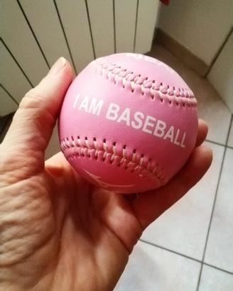 palla da baseball rosa