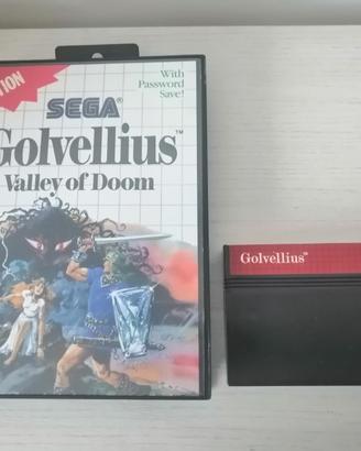 Sega Master System Golvellius Valley Of Doom