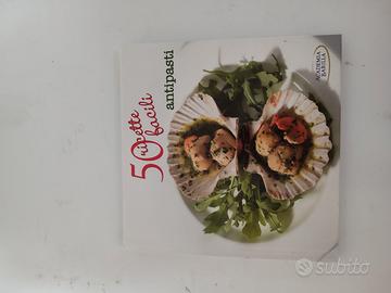 Libro di cucina "50 ricette facili, antipasti"