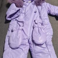 Tuta invernale bambina 3 mesi