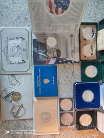 Grande lotto di monete in argento