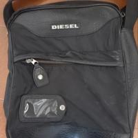 borsa a tracolla Diesel nera