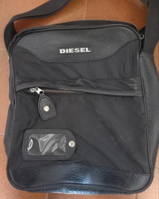 borsa a tracolla Diesel nera
