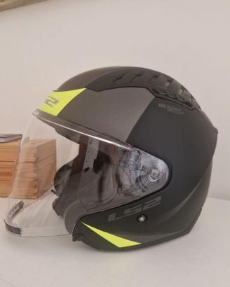 Casco Jet LS2 Copter2 OF600 Grigio/Nero/fluo nuovo