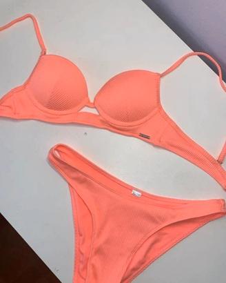 bikini volor corallo fluorescente tg 2