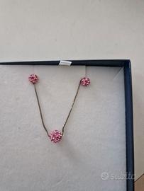 Set orecchini e collana bluespirit nuovo
