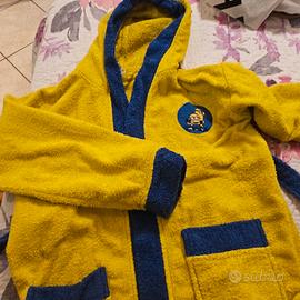 accappatoio bambini minions