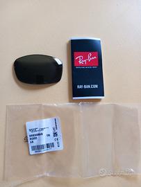 Lente sinistra Ray-Ban 3498,  verde polarizzata