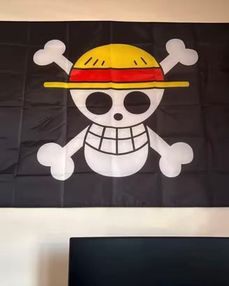 Maxi bandiera One Piece-Jolly Roger