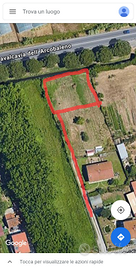 Porzione di terreno torre del lago lato mare