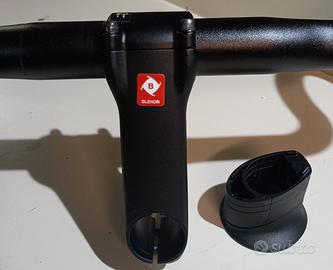 Manubrio e attacco manubrio Bontrager 