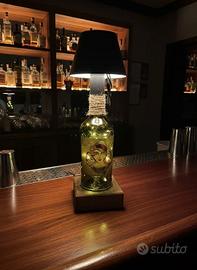 Lampada artigianale base Gin del professore