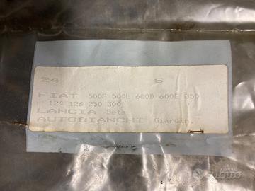 Testine sterzo Fiat 500 F-L- auto d'epoca