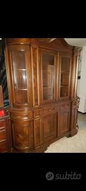  credenza con tavolo e 4 sedie 