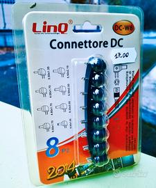 SET 8 CONNETTORI DC UNIVERSALI LINQ