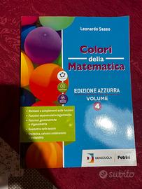 I colori della matematica vol. 4 edizione azzurra