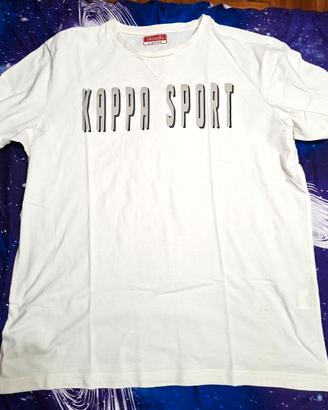 T-Shirt KAPPA SPORT bianca mis. XLarge Come Nuova