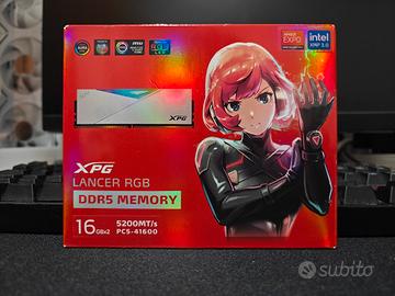 XPG lancer RGB  ddr5 ram 16x2 32gb 5200mhz 38cl