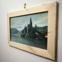 Dipinto ad olio Hogwarts Harry Potter art paint