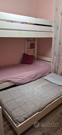 letto a castello 3 posti