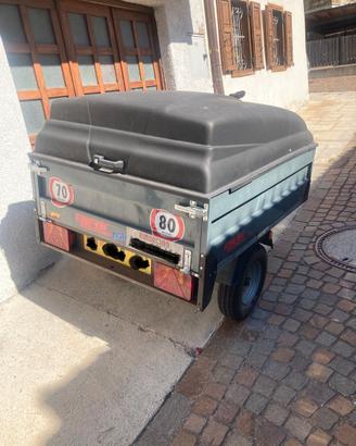 Rimorchio carrello Ellebi LBC196 usato