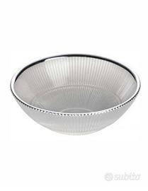 Ciotola Cannete' in Argento e Vetro - Argenesi 