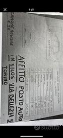 Posto auto in silos Torino Centro (via Bellezia 5)