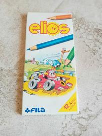 12 pastelli con confezione Fila Elios vintage 80 