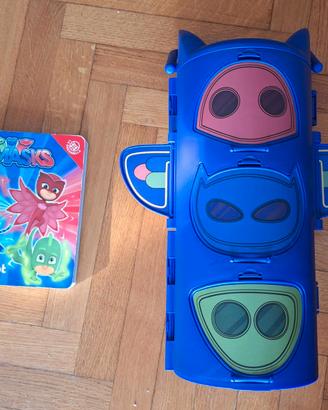PJ Masks quartier generale + libro cartonato