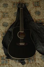 Chitarra acustica elettrificata Eko Range CW EQ BK