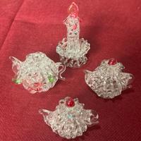 4 Miniature in vetro di Murano