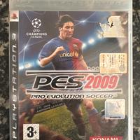 pro evolution soccer  2009 ps3