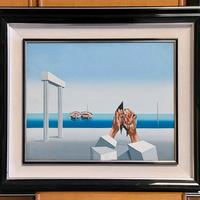 Dipinto olio su tela arte moderna 