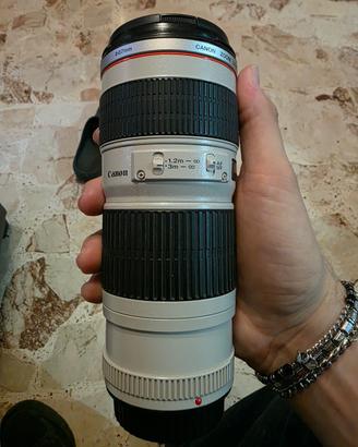 TELEOBIETTIVO CANON EF 70-200 mm