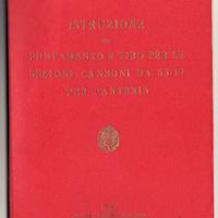 Istruzione puntamento e tiro per le sez. cannoni