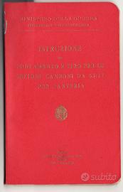 Istruzione puntamento e tiro per le sez. cannoni