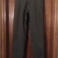 Pantaloni Sisley color verde oliva