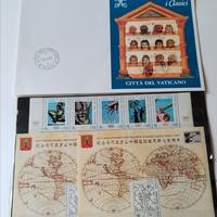 FRANCOBOLLI, BUSTE, CARTOLINE CITTA DEL VATICANO