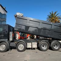 Ribaltabile scania r480 8x4 del 2013 euro 5