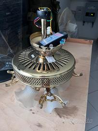 Ventola da soffitto con luci