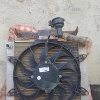 Radiatore con ventilatore Quad
