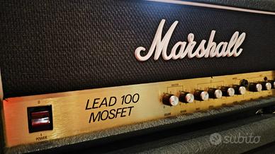 Testata Marshall lead 100 MOSFET + Cassa 1966a