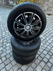 Gomme da neve Kumho 175/65/15 + cerchi