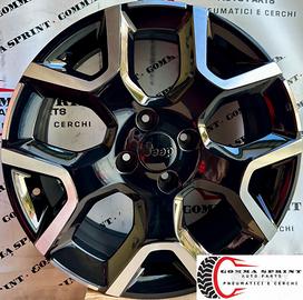 4 CERCHI IN LEGA ORIGINALI RAGGIO 17 JEEP AVENGER