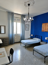 Posti letto in camere singole e doppie