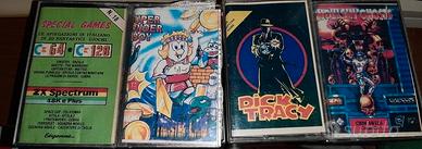 Giochi cassetta per commodore 64 originali anni 
