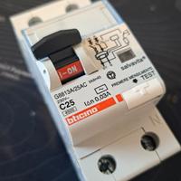 BTicino Magnetotermico Differenziale G8813A/25AC