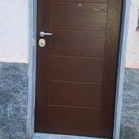 fornitura e posa porta blindata da esterno 