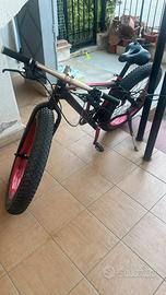 bicicletta vertek fat bike big boy 26" come nuova
