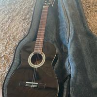 Chitarra Classica Clarissa Nera Lucida + Custodia
